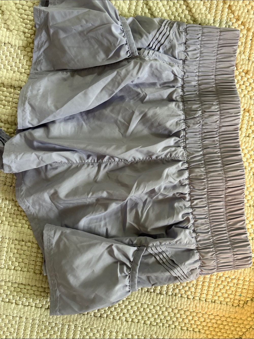 Free People Light Gray Athletic Shorts